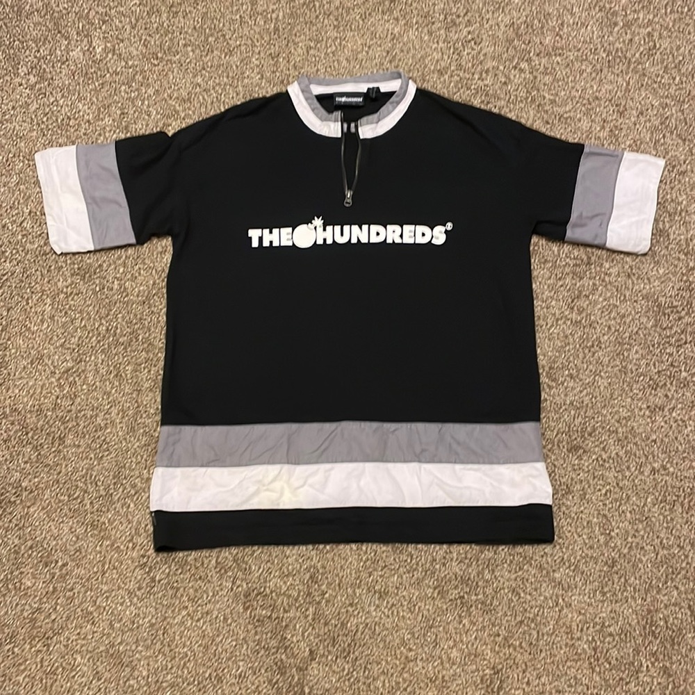 The Hundred quarter zip polo